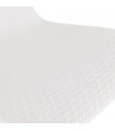 Tabouret de bar design blanc en plastique et métal Monaco Mini