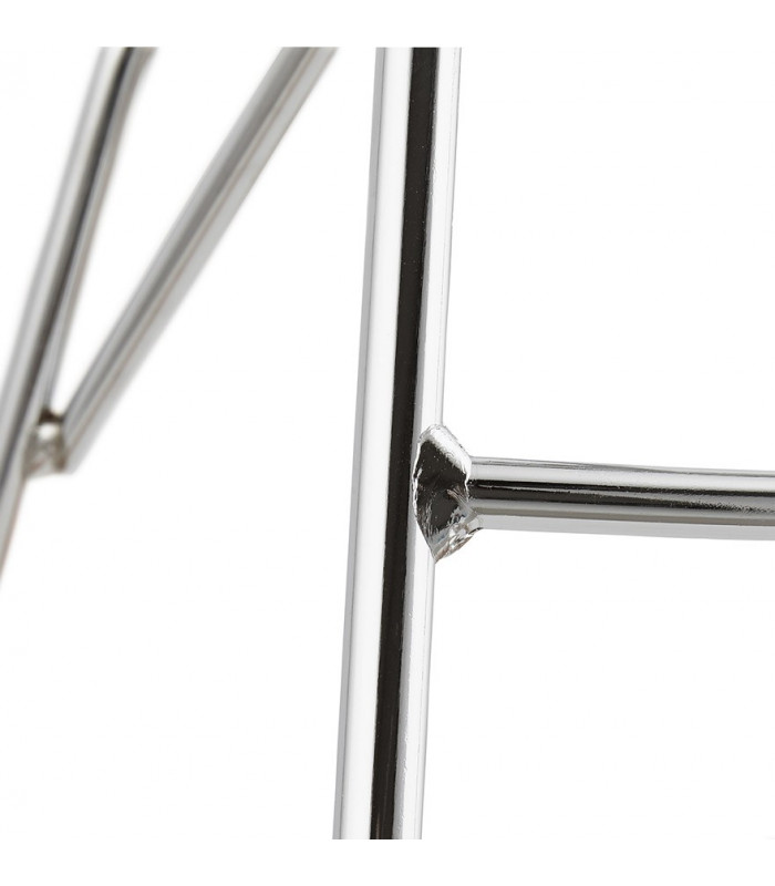 Fauteuil design noir en plastique Firenz