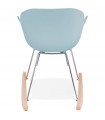 Fauteuil design bleu en plastique Firenz