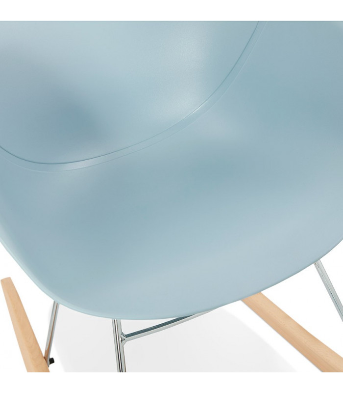 Fauteuil design bleu en plastique Firenz
