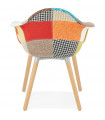 Fauteuil design en tissu Glimpse