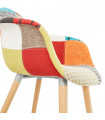 Fauteuil design en tissu Glimpse