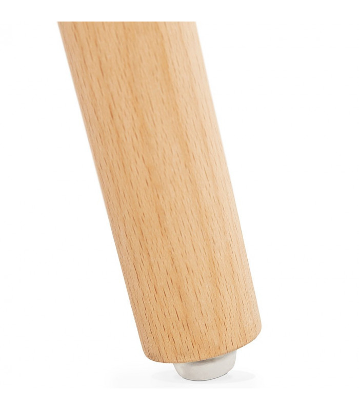 Fauteuil design blanc en plastique Britton
