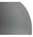 Fauteuil design gris en plastique Malia