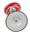 Tabouret de bar design rouge en plastique Plasma