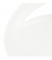 Tabouret de bar design blanc en plastique Plasma