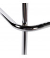 Tabouret de bar design noir en bois Broco