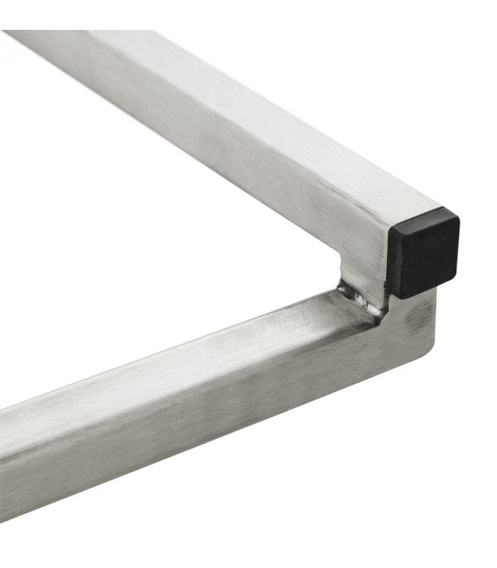 Tabouret de bar design blanc en similicuir Hester