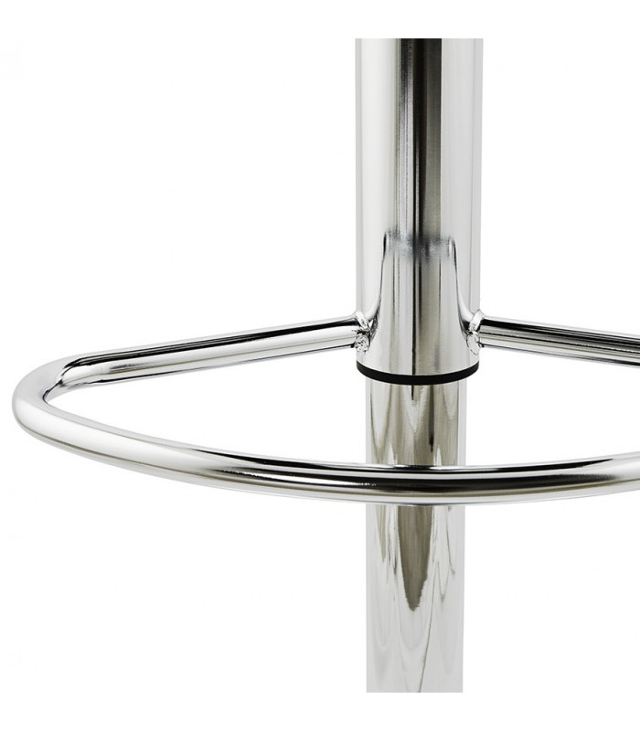 Tabouret de bar design noir en bois Marlow