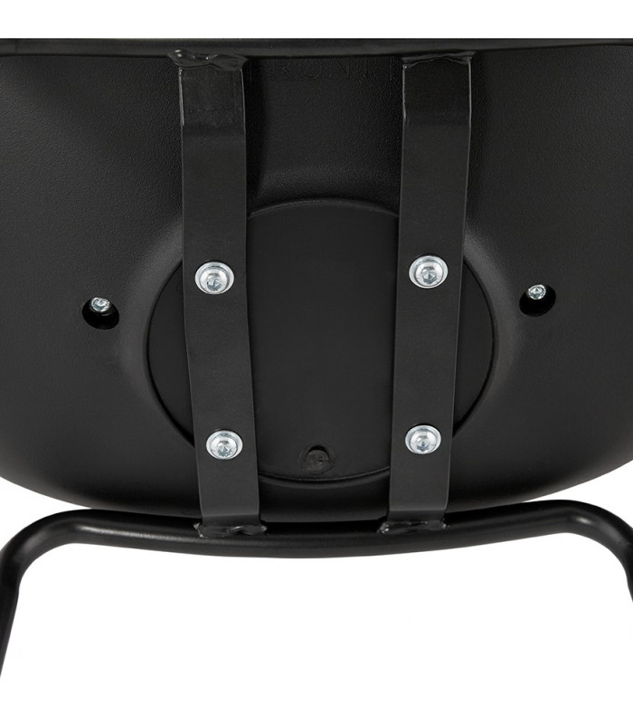 Tabouret de bar design noir en plastique Confetti Mini