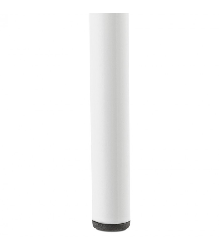 Tabouret de bar design blanc en plastique Confetti
