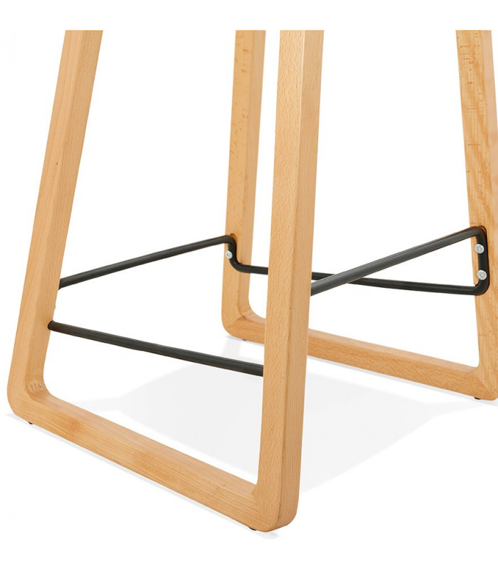Tabouret de bar design rose en plastique Allegra