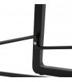 Tabouret de bar design gris en plastique Hoopla Mini