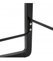 Tabouret de bar design gris en plastique Hoopla Mini