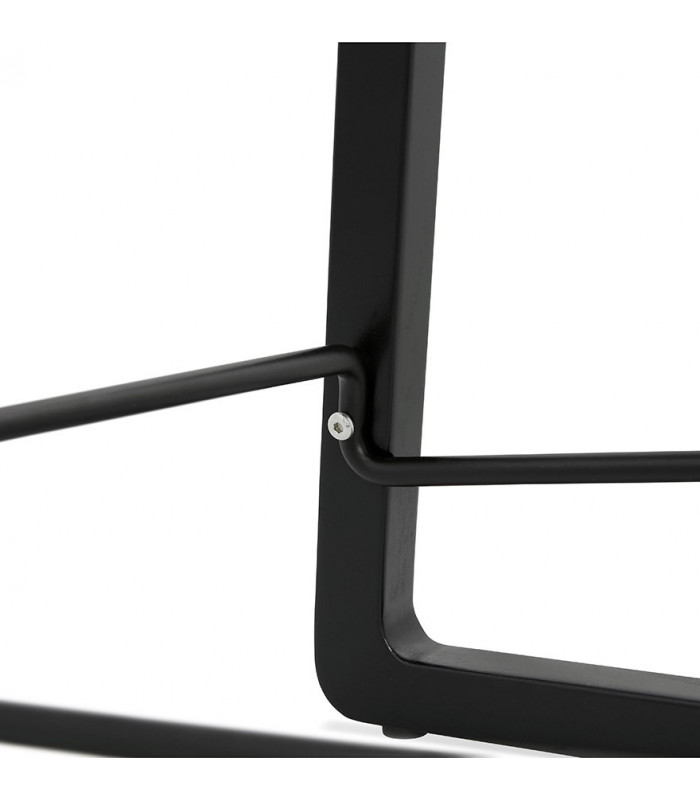 Tabouret de bar design blanc en plastique Hoopla Mini