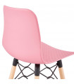 Tabouret de bar design rose en plastique Canning Mini