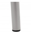 Tabouret de bar design gris en plastique Confetti