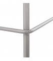 Tabouret de bar design gris en plastique Confetti Mini