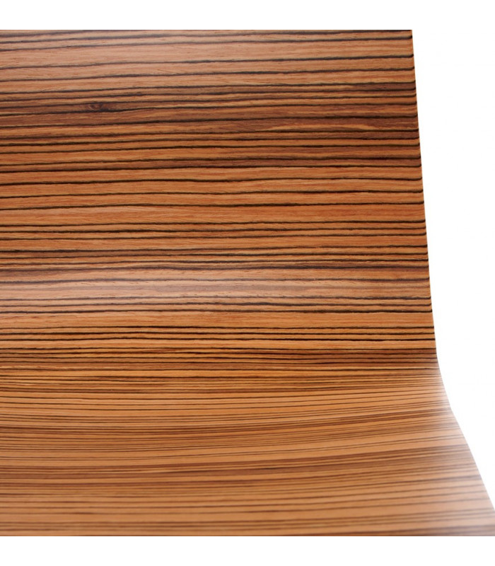 chaise design (non empilable) zebré en bois Boyer