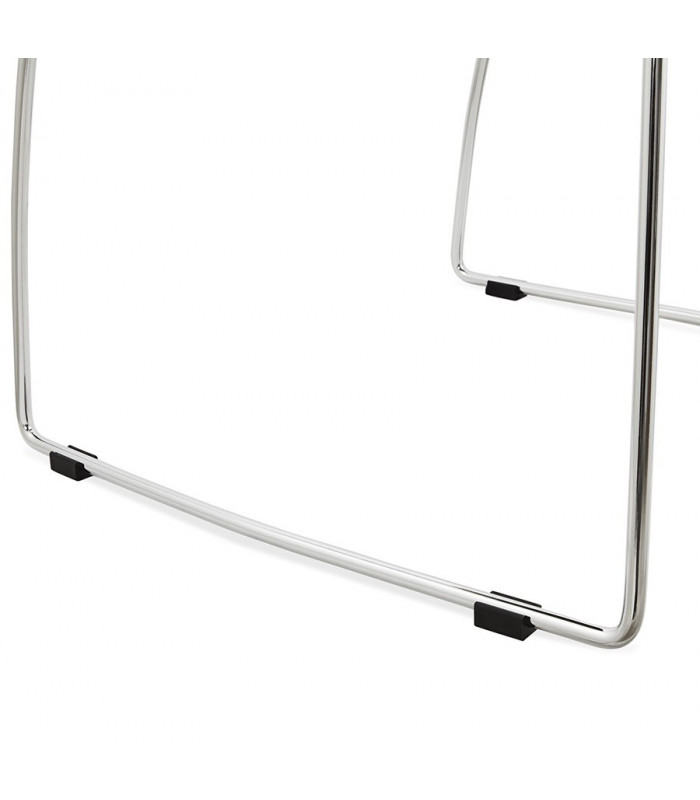 Chaise design blanc en plastique Oxford