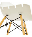 Chaise design blanc en plastique Nautical