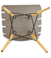 Chaise design gris en plastique Nautical