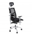 fauteuil de bureau noir en tissu Ice