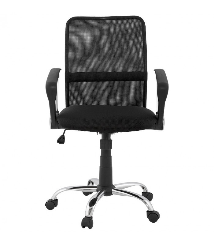 fauteuil de bureau noir en tissu Easton