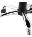 fauteuil de bureau noir en tissu Easton