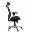 fauteuil de bureau noir en tissu Fargo