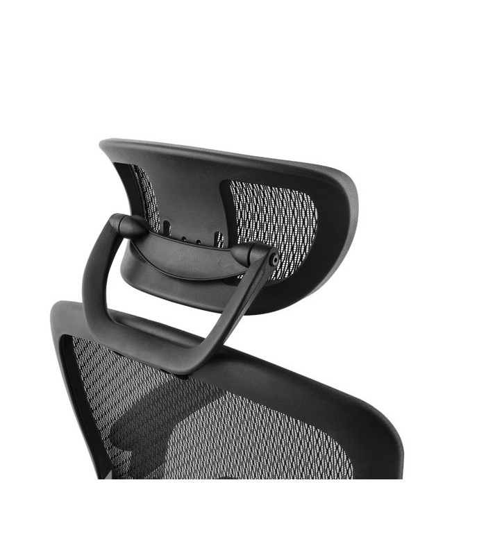 fauteuil de bureau noir en tissu Fargo