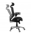 fauteuil de bureau noir en tissu Fargo