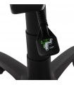 fauteuil de bureau noir en tissu Amphi