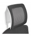 fauteuil de bureau noir en tissu Marlena