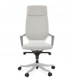 Fauteuil de bureau gris en tissu Agate