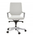 Fauteuil de bureau gris en tissu Agate