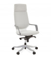 Fauteuil de bureau gris en tissu Agate
