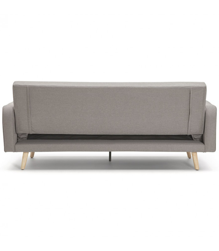 Canapé design gris clair en tissu Haughton