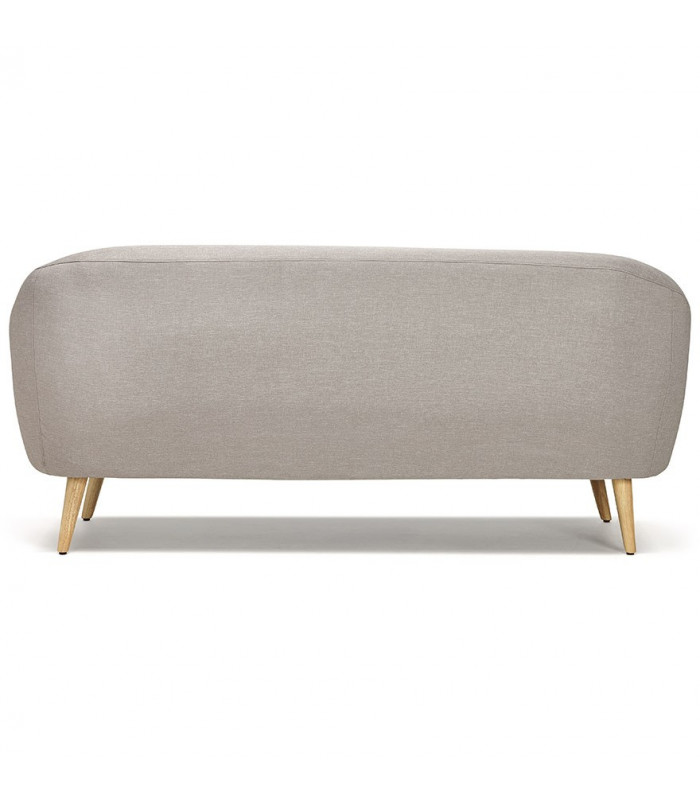 Canapé design gris clair en tissu Altum