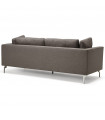 Canapé design gris foncé en tissu Abbey