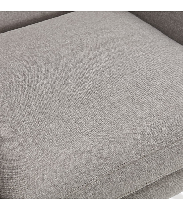 Canapé design gris clair en tissu Altum Mini