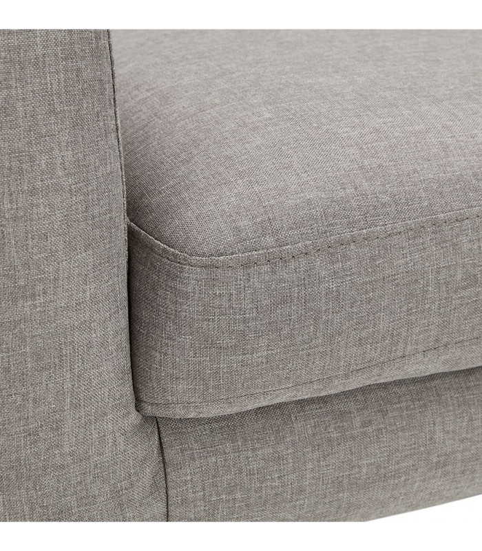 Canapé design gris clair en tissu Altum Mini