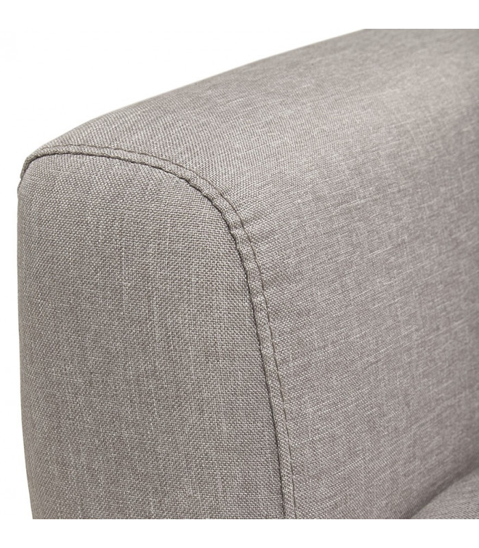 Canapé design gris clair en tissu Altum Mini