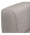 Canapé design gris clair en tissu Altum Mini