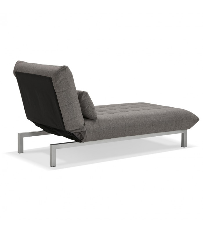 Canapé design gris foncé en tissu Elms