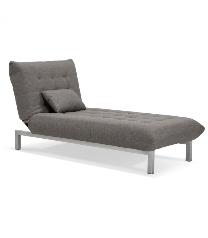 Canapé design gris foncé en tissu Elms
